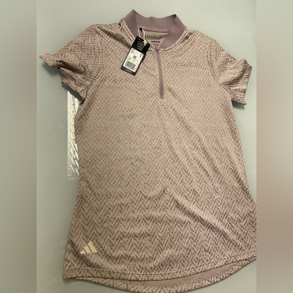 Adidas Women's Purple Polo Top size S NWT - Picture 3 of 6